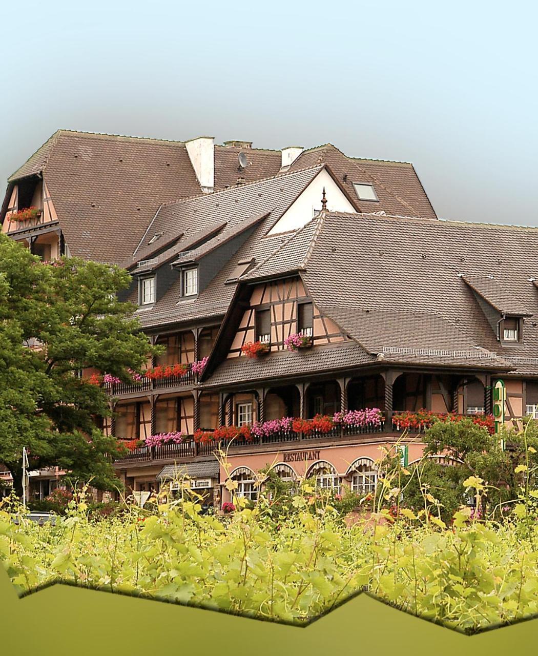 Hotel Munsch Restaurant & Wellness, Colmar Nord - Haut-Koenigsbourg Saint-Hippolyte  Kültér fotó